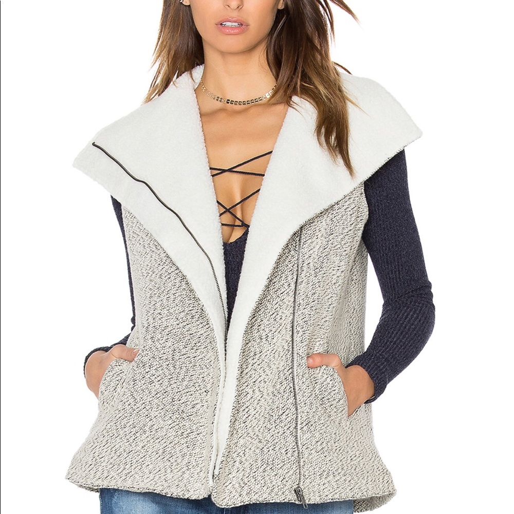 Greylin Melissa shearling vest